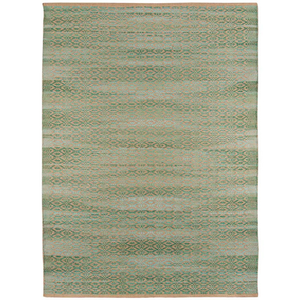 Amer Zola ZOL-1 Parquet Aqua Green Rug