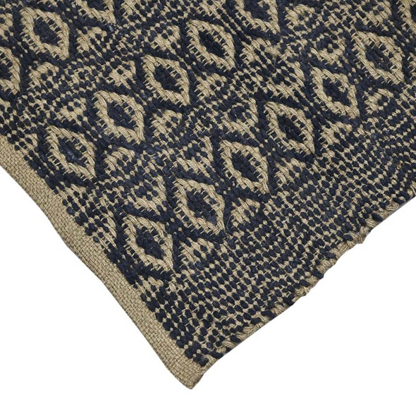 Amer Zola ZOL-6 Parquet Black Tan Rug