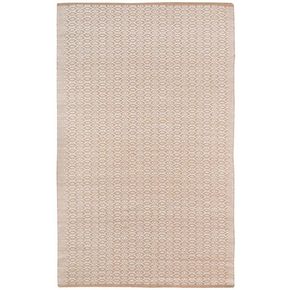 Amer Zola ZOL-7 Parquet White Tan Rug