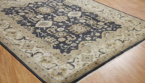 Kalaty Umbria US-108 Denim Ivory Rug