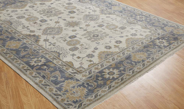 Kalaty Umbria US-114 Ivory denim Rug