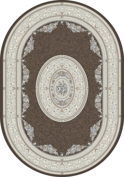 Dynamic Ancient Garden 57226 3295 Brown Cream Rug