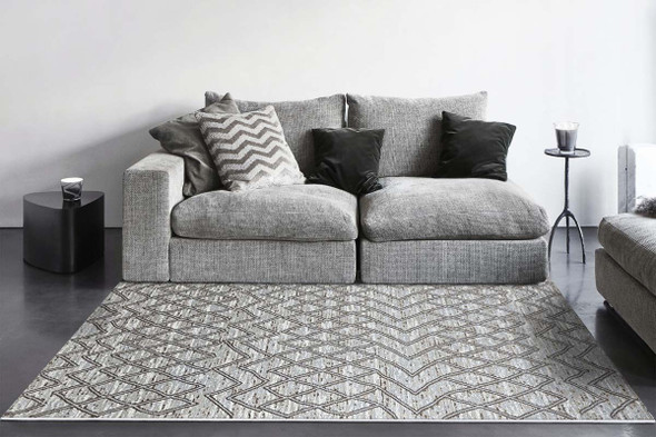 Dynamic Navi 4017 509 Blue Grey Rug