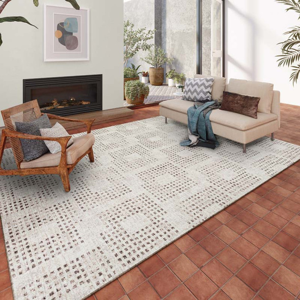 Dalyn Delano DA1 Ivory Rug