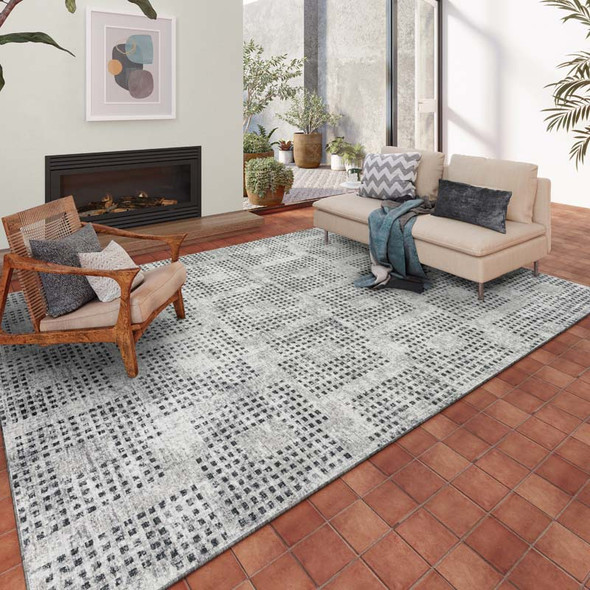 Dalyn Delano DA1 Pewter Rug