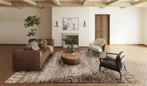 Dalyn Denizi DZ6 Mocha Rug