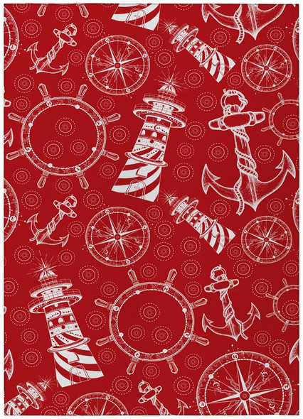 Dalyn Harbor HA9 Red Rug