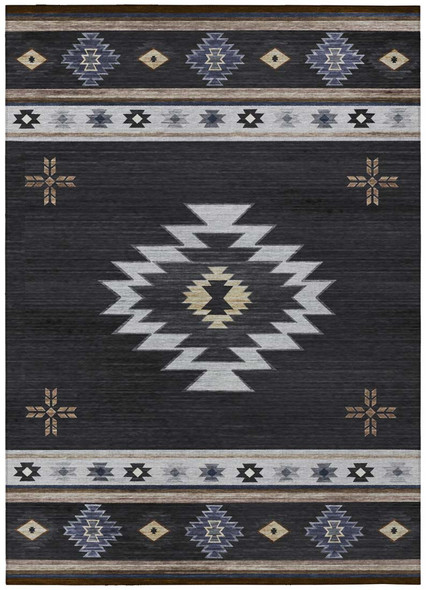 Dalyn Phoenix PH4 Black Rug
