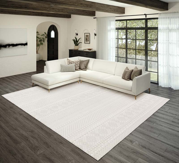Dalyn Rhodes RR2 Ivory Rug