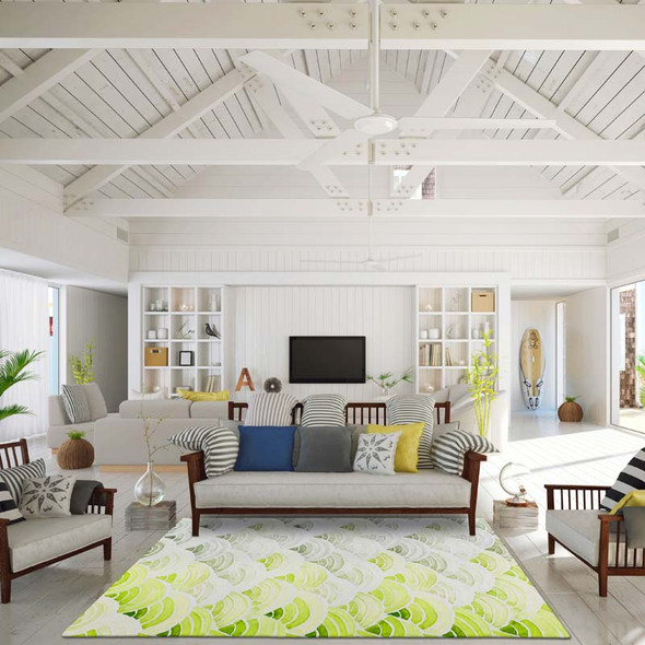 Dalyn Seabreeze SZ5 Lime-In Rug