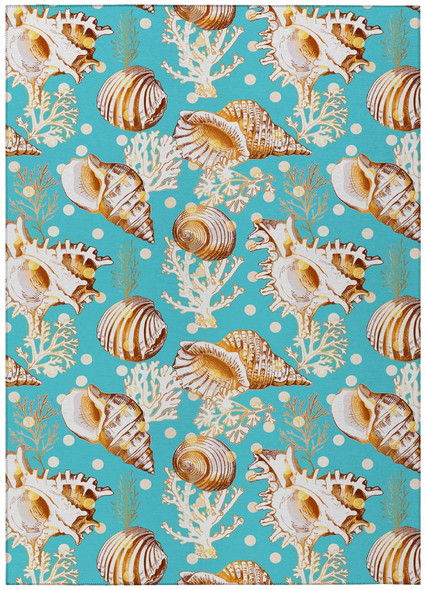 Dalyn Seabreeze SZ6 Teal Rug