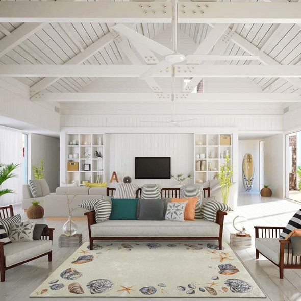 Dalyn Seabreeze SZ9 Ivory Rug