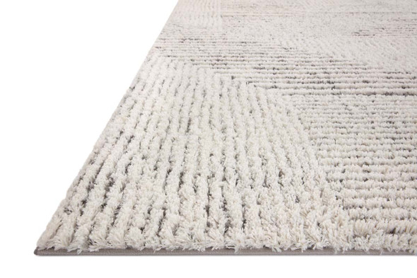 Loloi Levitt Shag LEV-02 Ivory Grey Rug