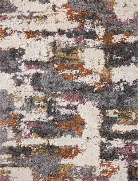 Loloi Levitt Shag LEV-04 Grey Multi Rug