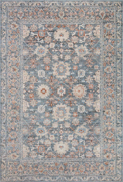 Loloi Odette ODT-07 Sky Rust Rug