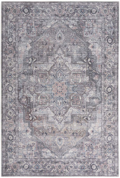 Nourison Nicole Curtis Series 1 SR101 Grey Rug