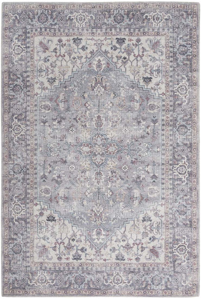 Nourison Nicole Curtis Series 1 SR104 Grey Rug