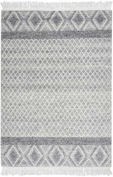 Nourison Nicole Curtis Series 3 SR303 Grey Ivory Rug