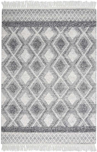 Nourison Nicole Curtis Series 3 SR301 Grey Ivory Rug
