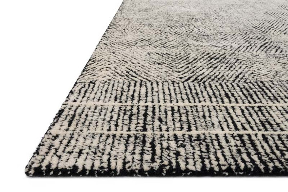 Loloi Kopa KO-01 Black Ivory Rug