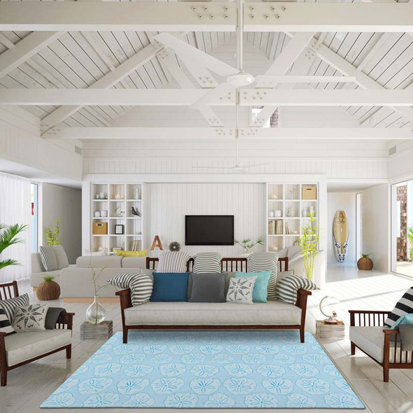 Addison Surfside ASR40 Blue Rug