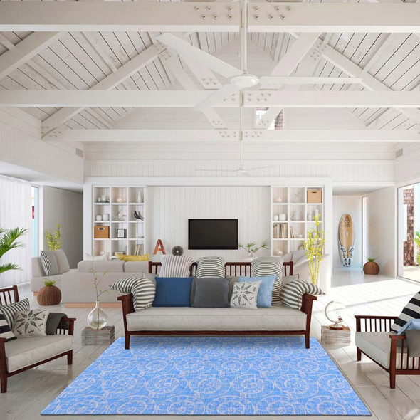 Addison Surfside ASR41 Blue Rug