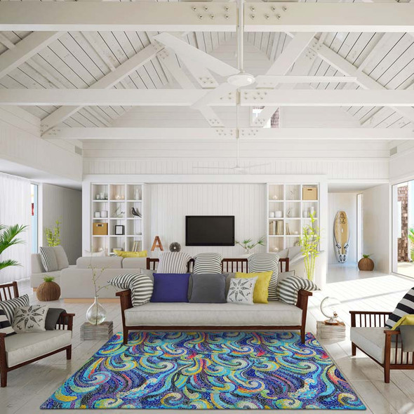 Addison Surfside ASR44 Ocean Rug