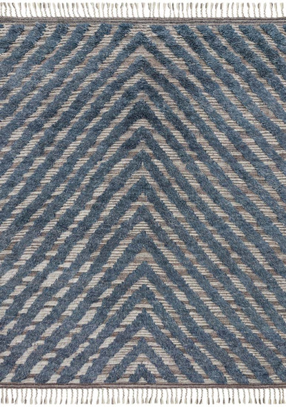 Loloi Khalid KF-06 Blue Pewter Rug