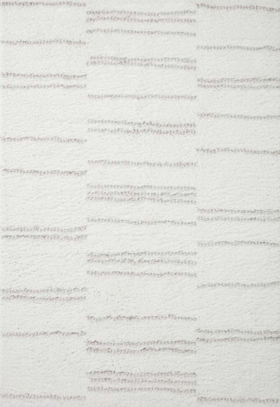 Loloi Bliss Shag BLS-02 White Grey Rug
