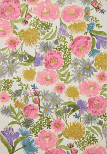 Loloi Botanical BOT-01 Ivory Multi Rug