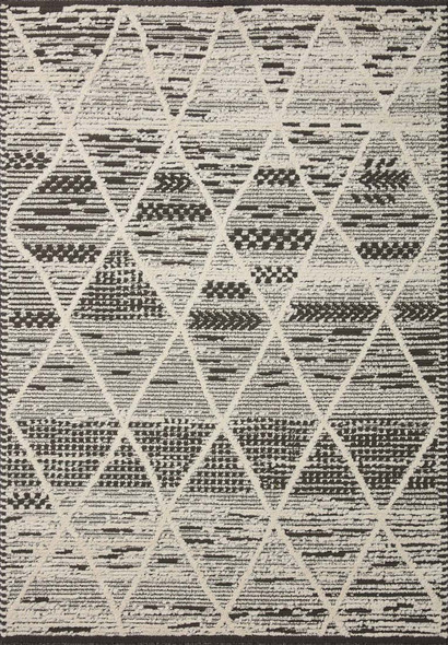 Loloi Fabian FAB-03 Charcoal Ivory Rug