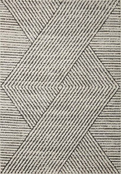 Loloi Fabian FAB-06 Charcoal Ivory Rug