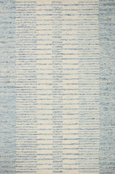 Chris Loves Julia x Loloi Chris CHR-01 Ivory Denim Rug