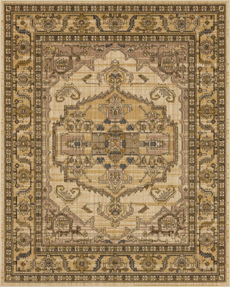 Karastan Bedouin 92598 10034 Aghstafa Gold Rug