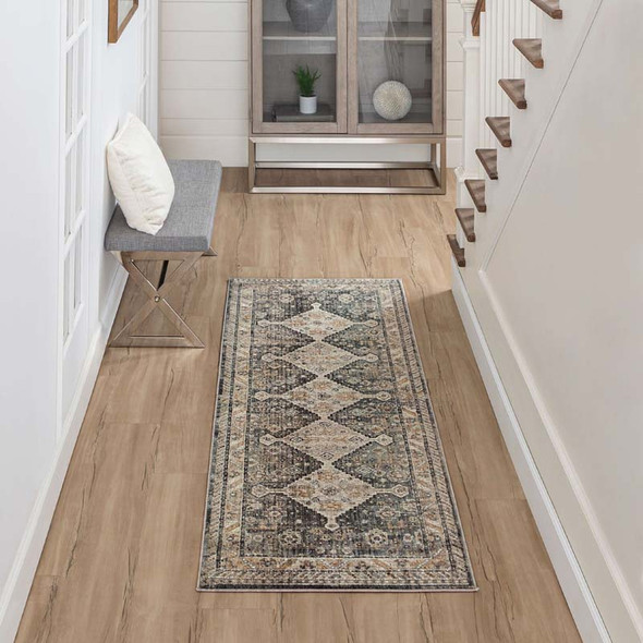 Karastan Echo R1058 131 Milo Grey Rug