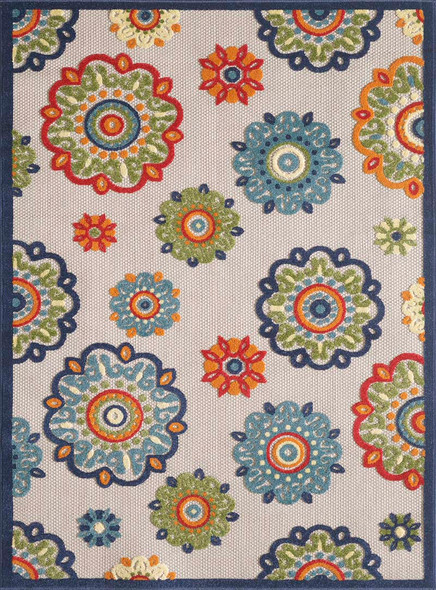 Kas Calla 6934 Ivory Suzani Rug