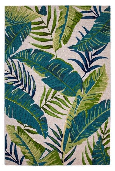 Kas Harbor 4247 Ivory Blue Island Rug