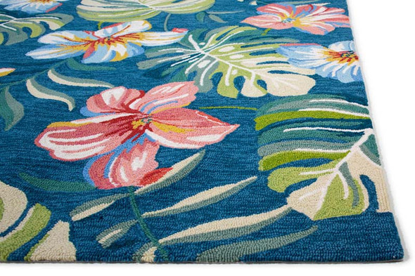 Kas Harbor 4250 Blue Tropical Rug
