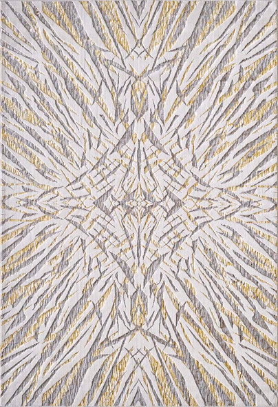Kas Luna 7146 Ivory Gold Illusions Rug
