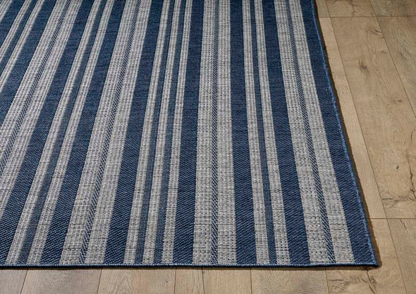 Kas Provo 5790 Blue Stripes Rug