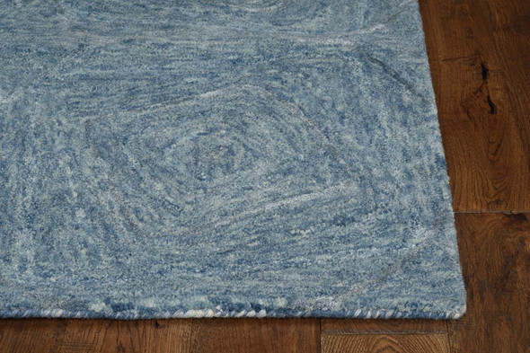 Kas Serenity 1263 Navy Geo Rug
