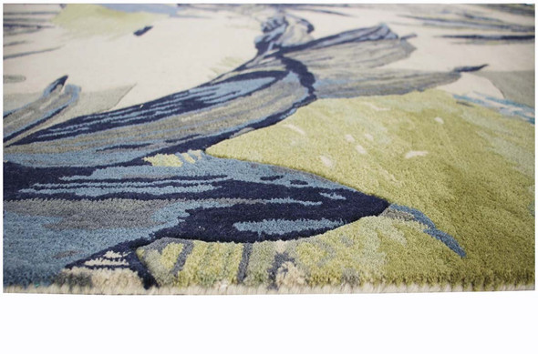 Kas Sparta 3185 Ivory Blue Sanctuary Rug