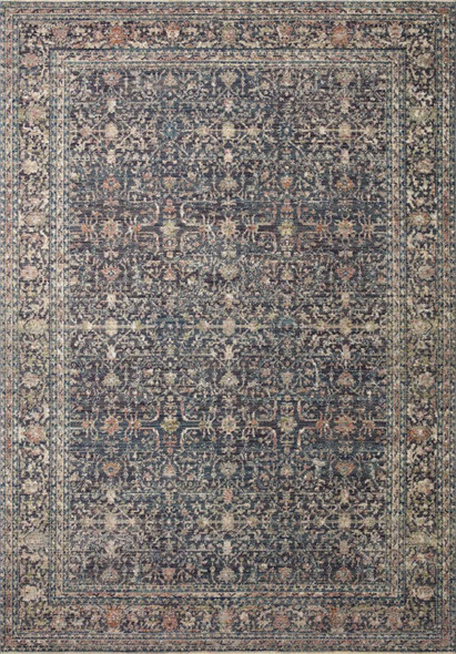 Jean Stoffer x Loloi Bradbury BRU-01 Midnight Multi Rug