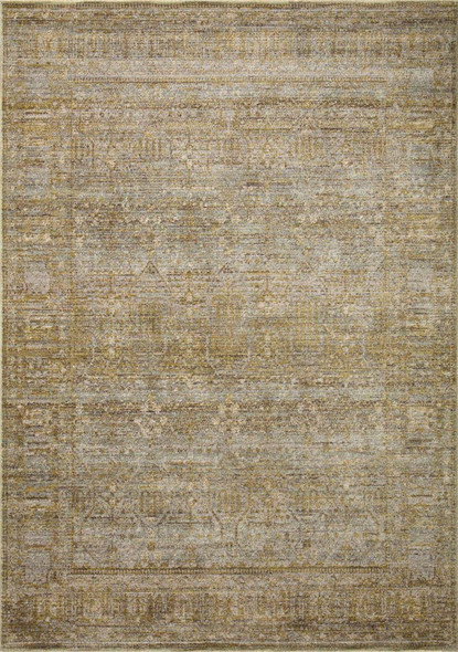 Jean Stoffer x Loloi Bradbury BRU-02 Dove Gold Rug