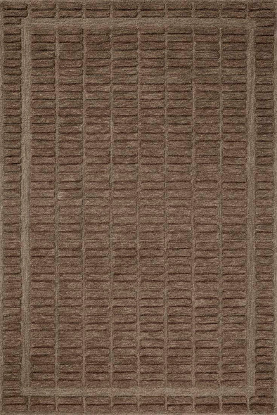 Chris Loves Julia x Loloi Bradley BRL-06 Cocoa Cocoa Rug