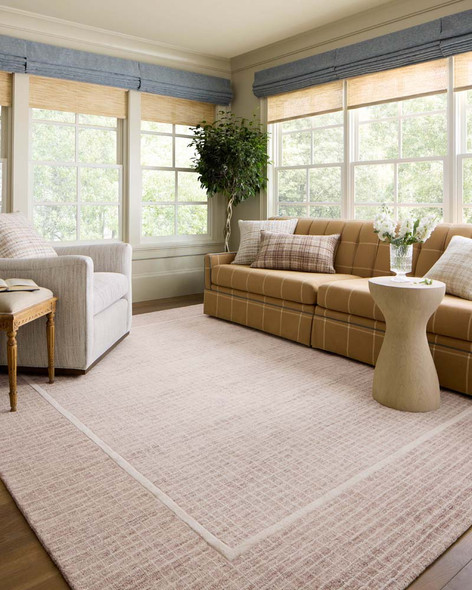 Chris Loves Julia x Loloi Briggs BRG-01 Blush Ivory Rug