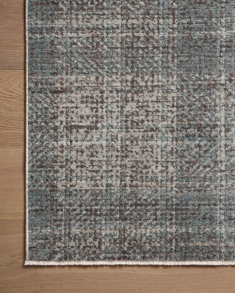 Angela Rose x Loloi Ember EMB-09 Denim Charcoal Rug
