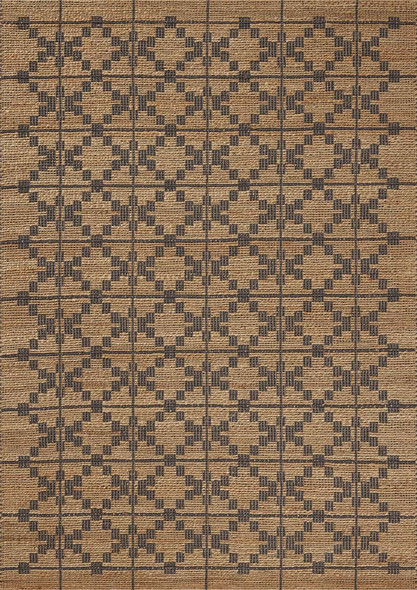Chris Loves Julia x Loloi Judy JUD-05 Natural Graphite Rug
