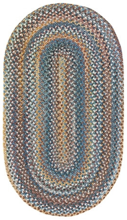 Medium Blue Kill Devil Hill Rug by Capel