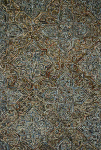 Loloi Victoria VK-21 Charcoal Multi Rug